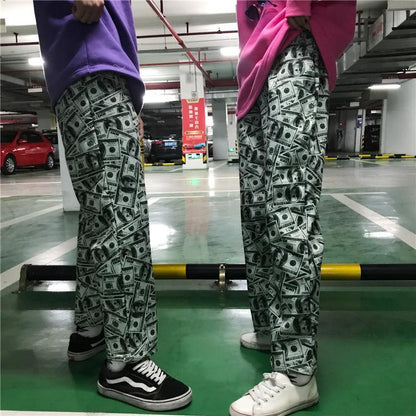 Dollar Bill Trousers by White Market