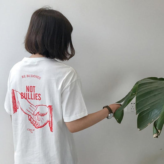 "Be Buddies Not Bullies" Tee by White Market