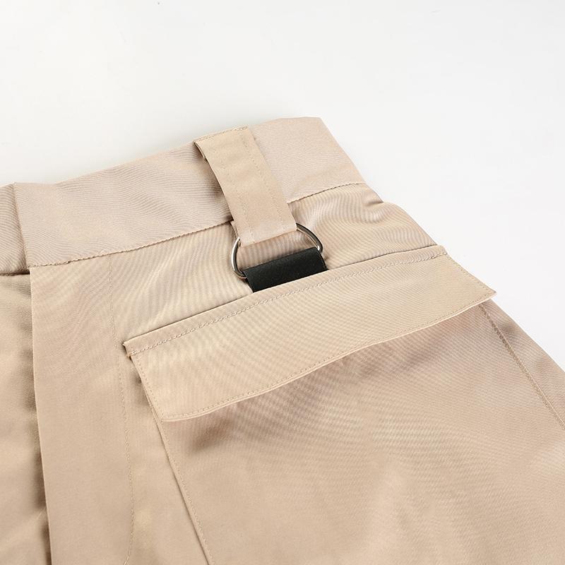 Khaki Cargo Shorts by White Market