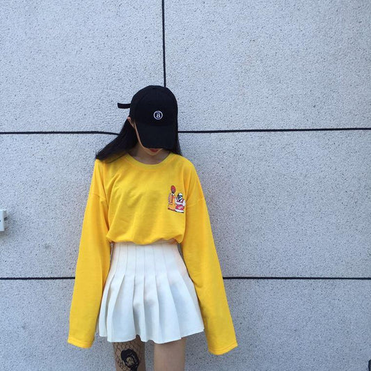 "McDonald KFC" Long Sleeve Tee by White Market