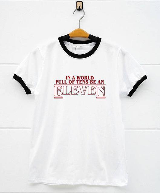 "In A World Full Of Tens Be An Eleven" Retro Tee by White Market