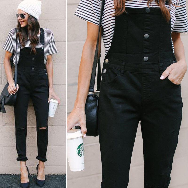 Denim Overalls by White Market