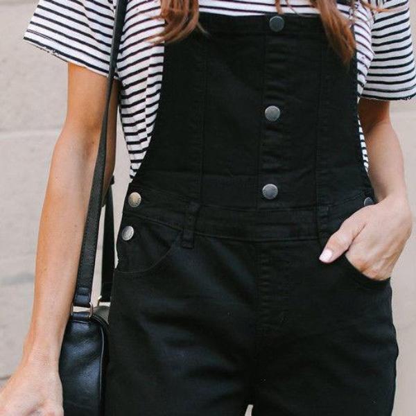 Denim Overalls by White Market