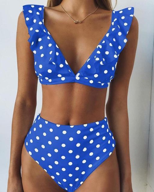 Polka Dot Bikini by White Market