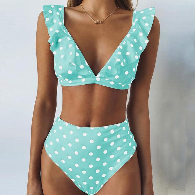 Polka Dot Bikini by White Market