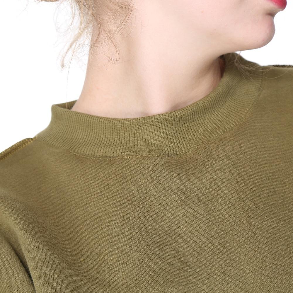 French Terry Pullover Sweater by White Market