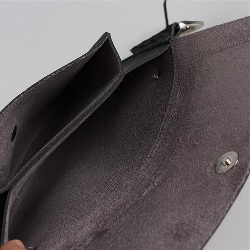 Minimal Leather Belt Bag by White Market