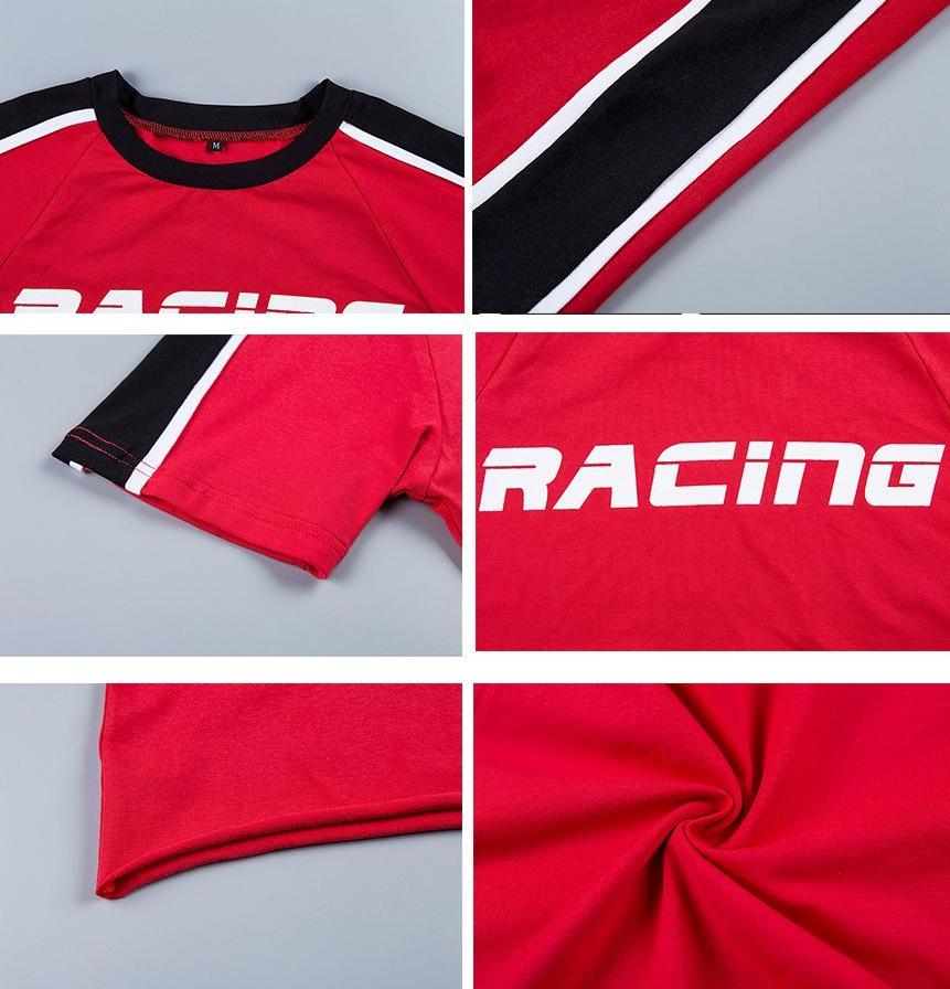 "Racing" Sport Top by White Market