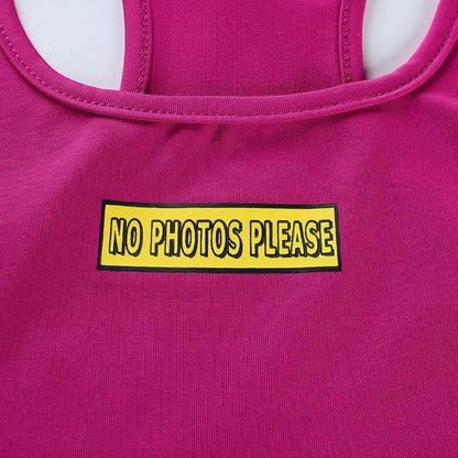 "No Photos Please" Top by White Market