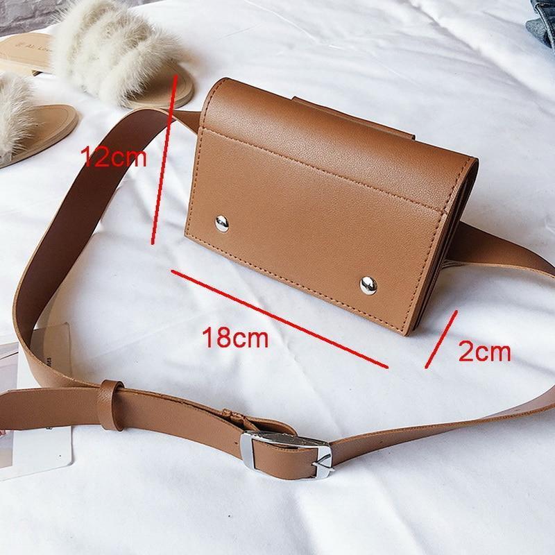 Vegan Leather Belt Bag / Shoulder Bag by White Market