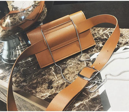 Vegan Leather Belt Bag / Shoulder Bag by White Market