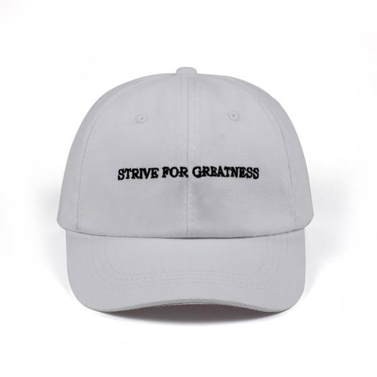 Strive For Greatness Cap by White Market