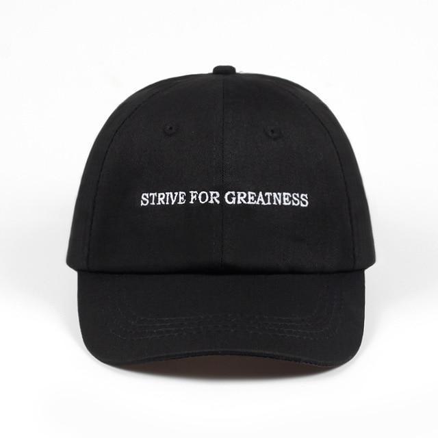 Strive For Greatness Cap by White Market