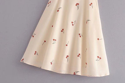 Vintage Cherry Midi Dress by White Market