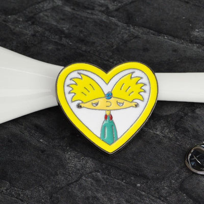 "Hey Arnold" Lover Pin by White Market