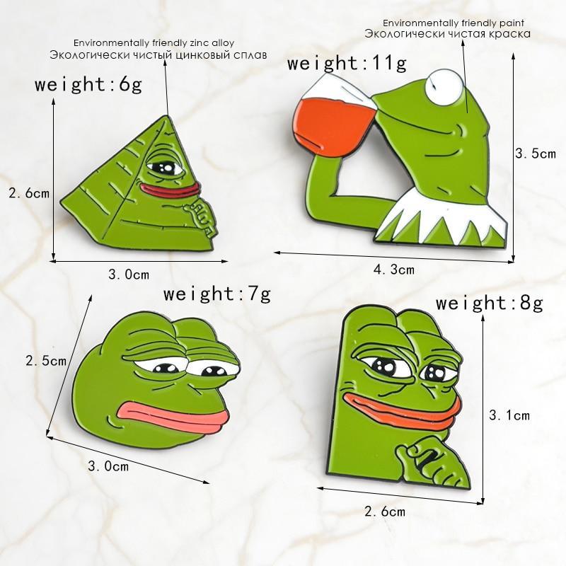 Pepe The Frog Pins by White Market