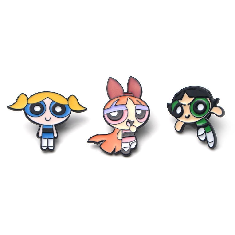 "Powerpuff Girls" Pins by White Market