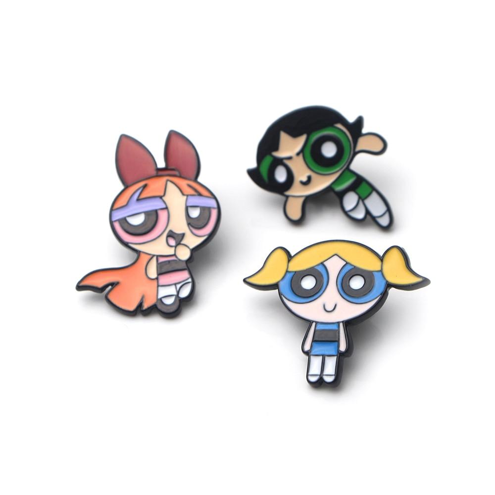 "Powerpuff Girls" Pins by White Market