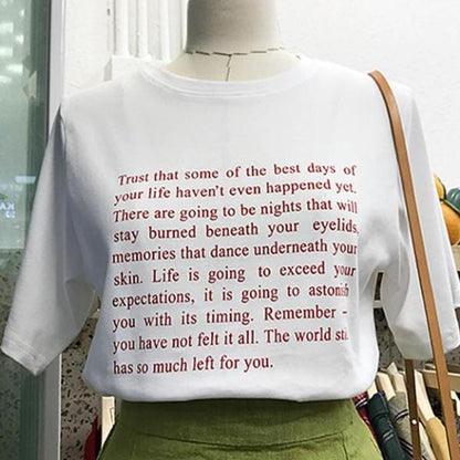 "The Best Days Of Your Life" Tee by White Market