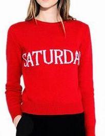 Day Of The Week Knitted Sweater by White Market