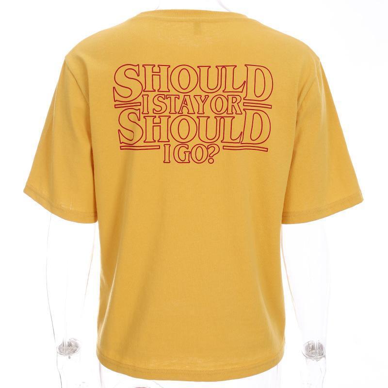 "Should I Stay Or Should I Go" Tee by White Market