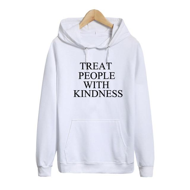 "Treat People With Kindness" Hoodie by White Market