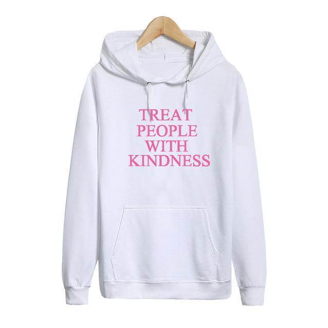 "Treat People With Kindness" Hoodie by White Market