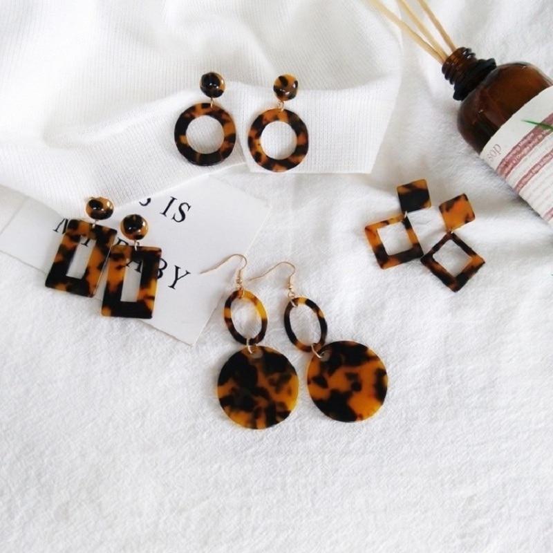 Tortoise Shell Earrings by White Market