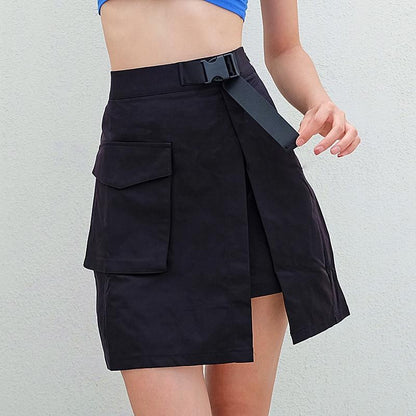 Cargo Mini Skirt by White Market