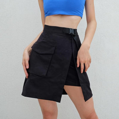 Cargo Mini Skirt by White Market