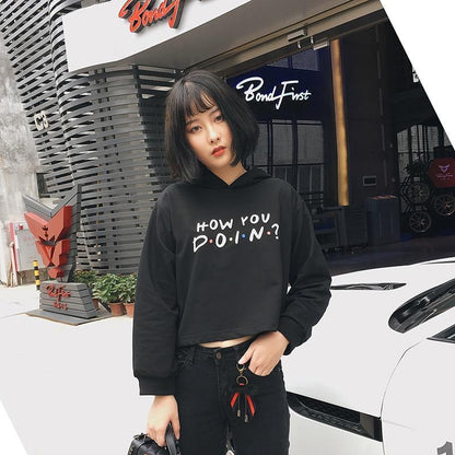 "How You Doin?" Hoodie by White Market