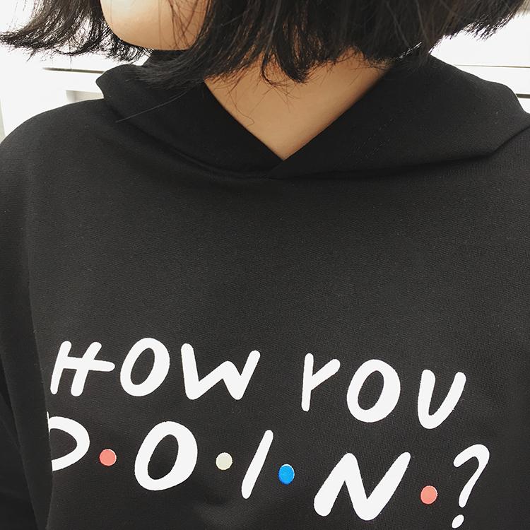 "How You Doin?" Hoodie by White Market