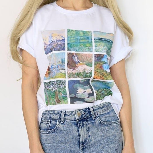 "Claude Monet" Tee by White Market