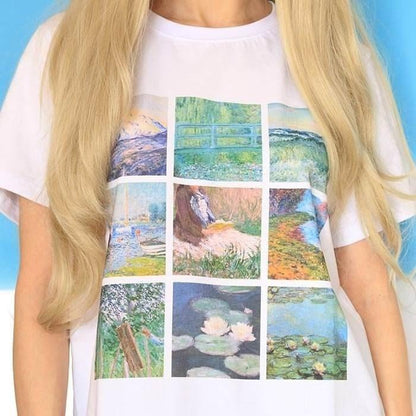 "Claude Monet" Tee by White Market