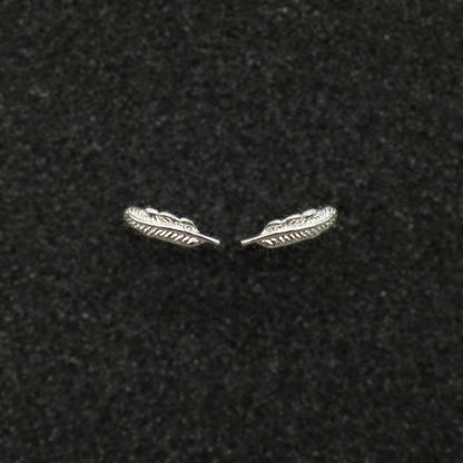 Feather Stud Earring by White Market