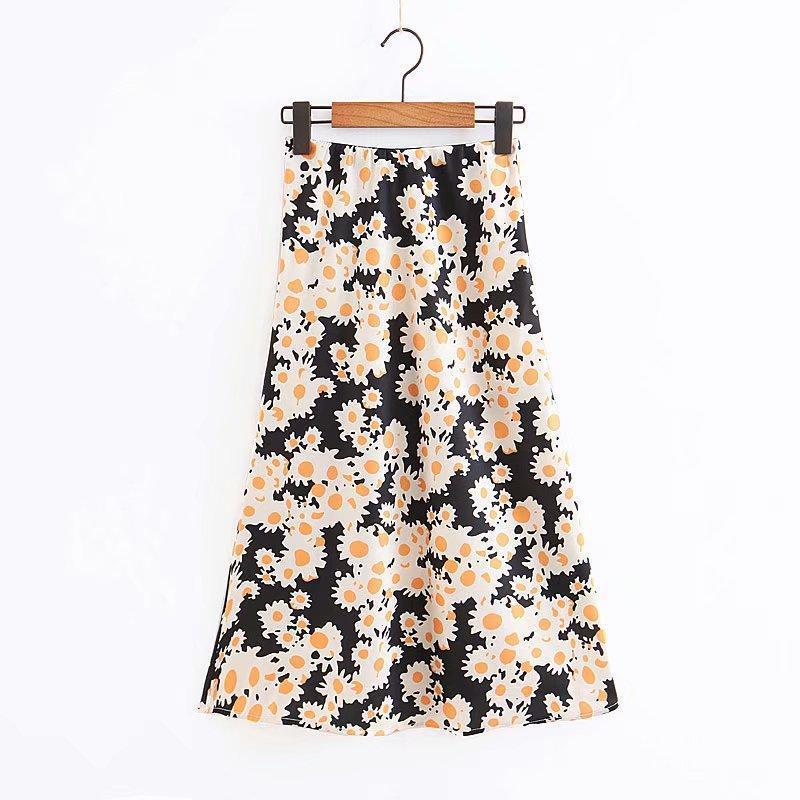 Daisy Midi Skirt by White Market