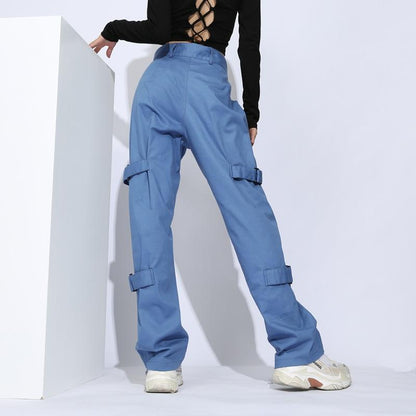 Blue Heaven Lightweight Cargo Trousers by White Market