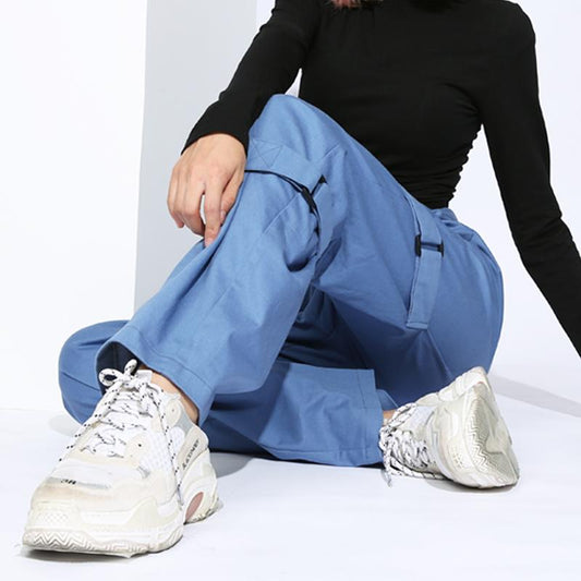 Blue Heaven Lightweight Cargo Trousers by White Market