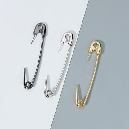 Safety Pin Earring by White Market