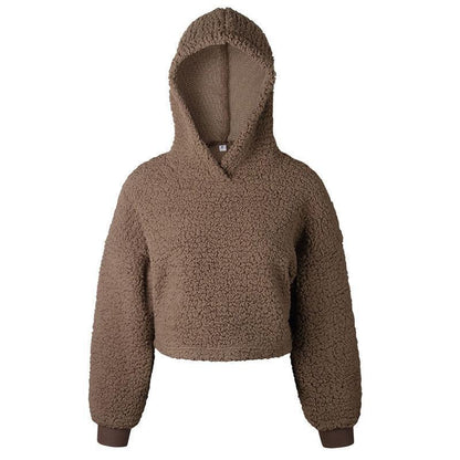 Classic Sherpa Pullover Hoodie by White Market