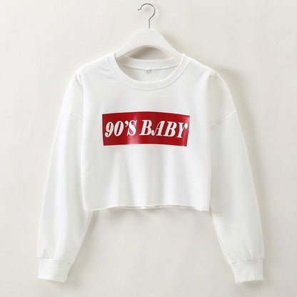 90's Baby Box Logo Pullover by White Market