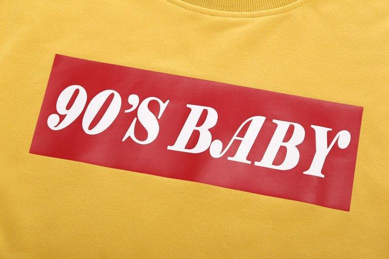 90's Baby Box Logo Pullover by White Market