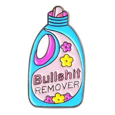 "Bullshit Remover" Assorted Pins by White Market