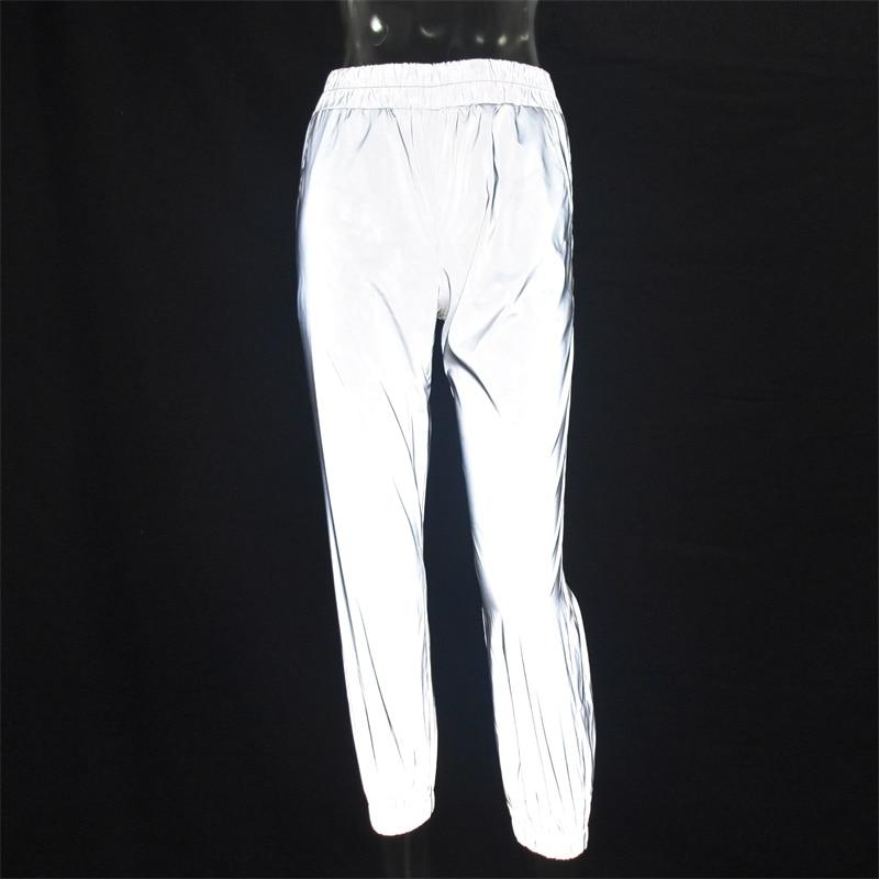 3M Reflective High Waisted Joggers by White Market