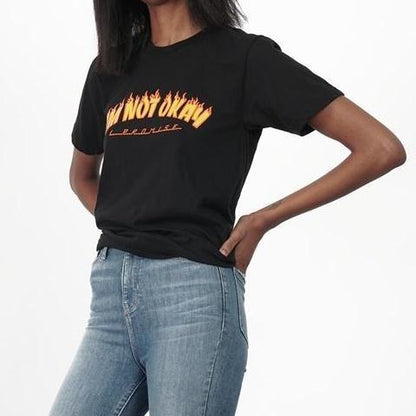 "I'm Not Okay" Thrasher Tee by White Market