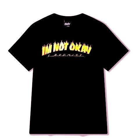 "I'm Not Okay" Thrasher Tee by White Market