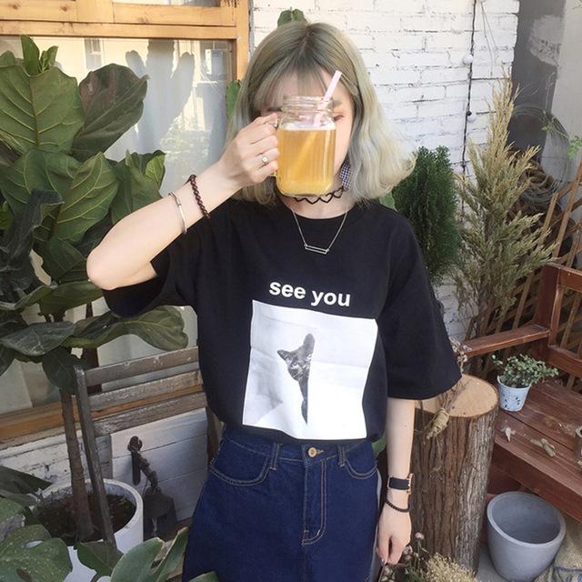 "See You" Tee by White Market