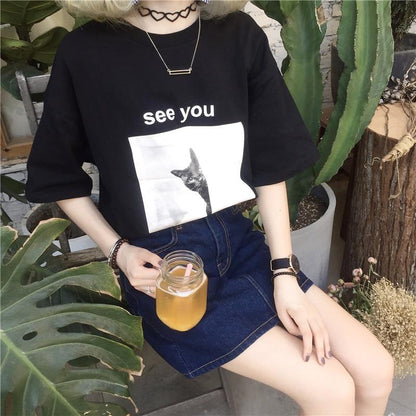 "See You" Tee by White Market