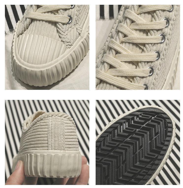 Corduroy Sneakers by White Market