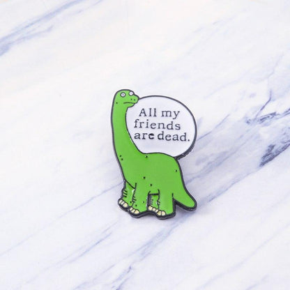 Lonely Dinosaurus Pin by White Market